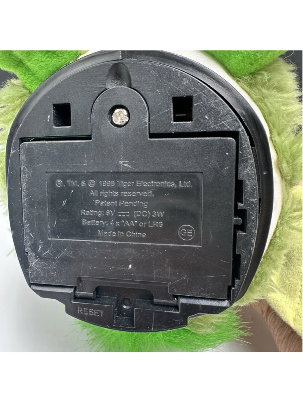 VTG 1998 Furby Lot of 2 Tiger Electronics Frog & Church Mouse NOT WORKING PARTS